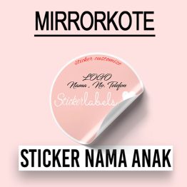 STICKER MIRRORKOTE